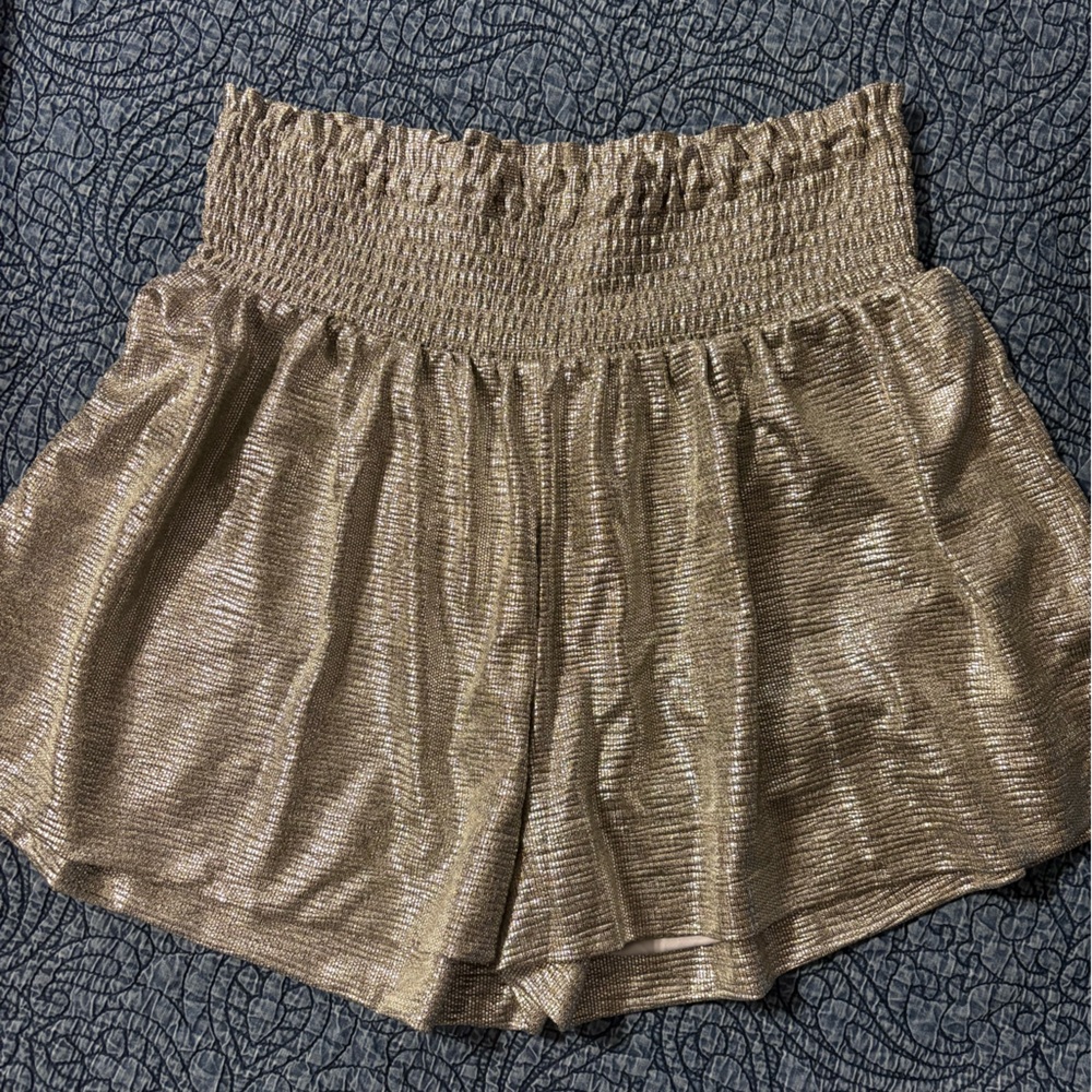 Silver Shimmer Women's Shorts